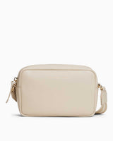 Tommy Hilfiger Logo Bantlı Kadın Çapraz Askılı Kamera Çantası Classic Beige