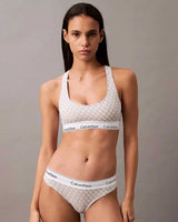 Calvin Klein Triangle Bras Kadın Bralet Plush Monogram