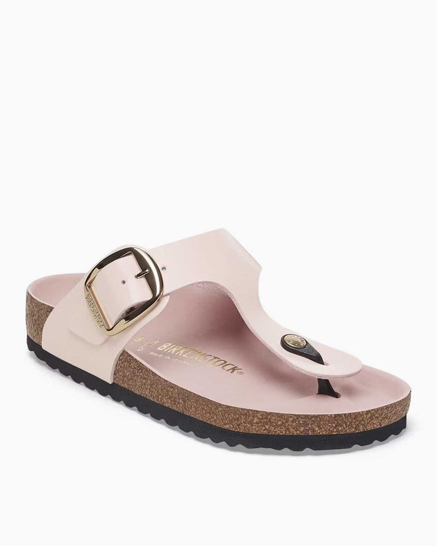 Birkenstock Gizeh Big Buckle Nl High Shine Terlik Light Rose