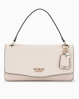 Guess Eco Evanie Handle Flap Zincir Detaylı Omuz Çantası Stone