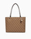 Guess Noelle 4G Logolu Kadın Omuz Çantası Latte Logo / Brown