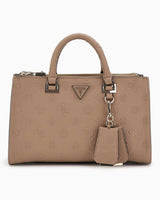 Guess Cresedia Status Logo El Çantası Dark Taupe