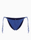 Guess String Brief İpli Bikini Altı Blue Denim Aop