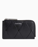Calvin Klein Zip Around Cardholder Cüzdan CK Black