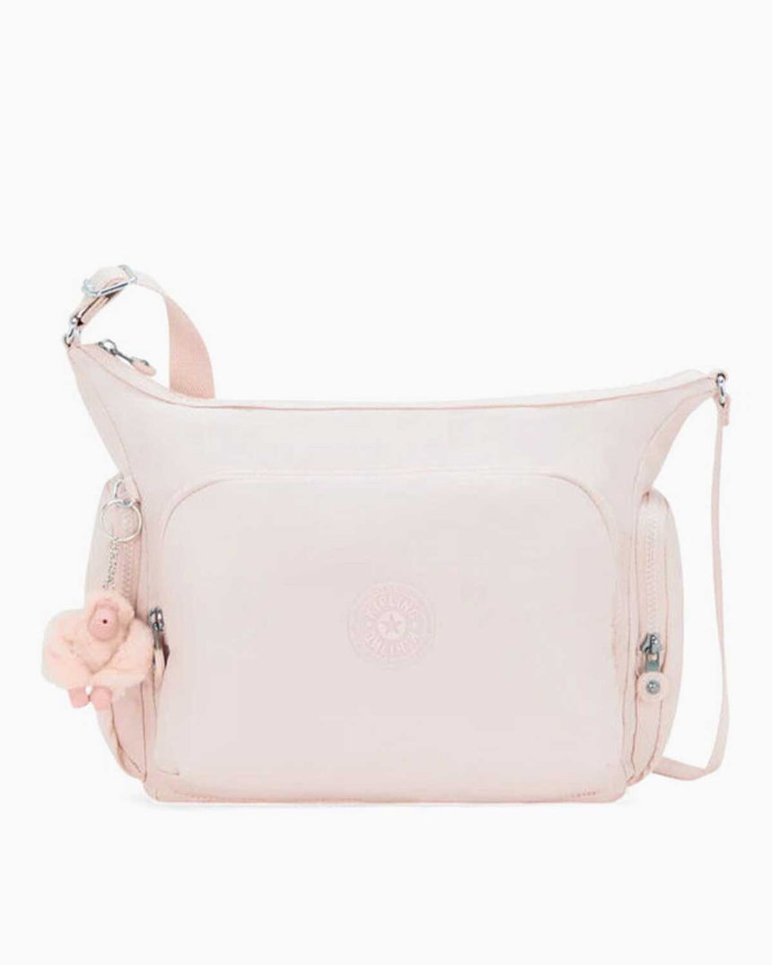 Kipling Gabbie Basic Plus Çarpaz Askılı Çanta Pink Shine