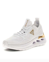 Guess Solite Gold Logo Detaylı Sneaker White