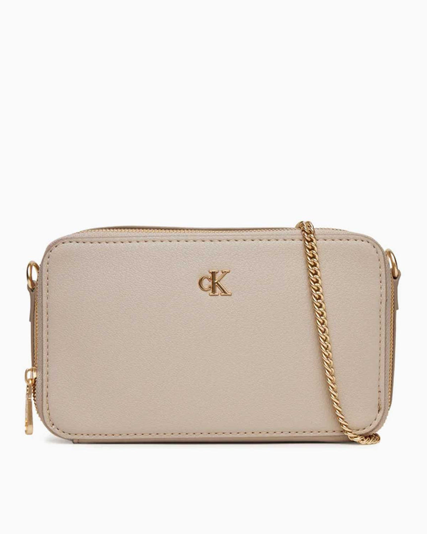 Calvin Klein Minimal Mono Logolu Kadın Camera Bag Chateau