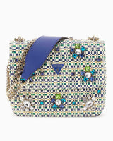 Guess Mynmar Çapraz Askılı Çanta Sapphire Multi