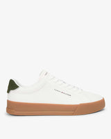 Tommy Hilfiger Court Detail Essential Sneaker Ecru/Arctic Spruce
