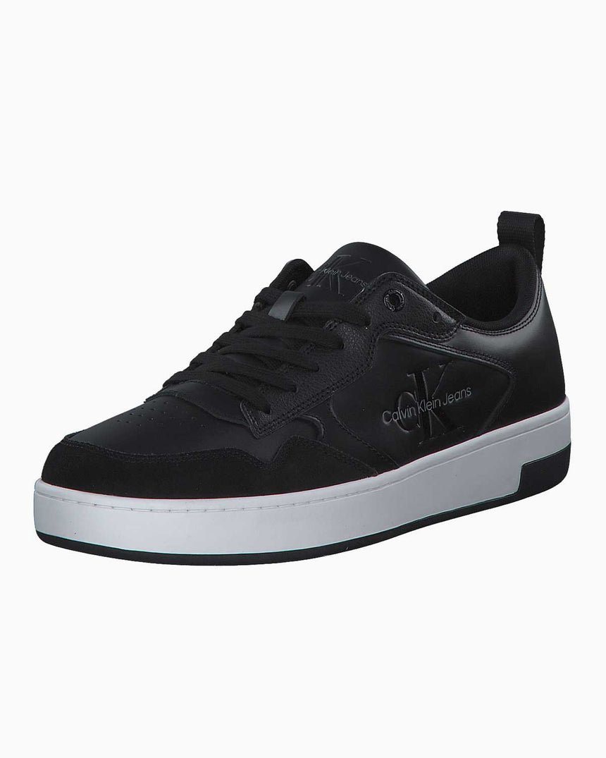Calvin Klein Basket Cupsole Erkek Sneakers Black/Bright White