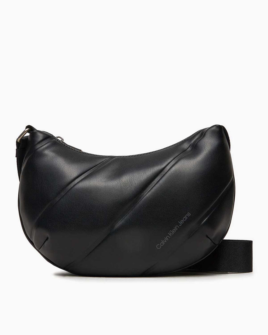Calvin Klein Quilted Crossover Çapraz Askılı Çanta Black
