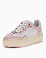 Guess Swole Monogram Logo Detaylı Sneaker White Pink