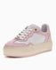Guess Swole Monogram Logo Detaylı Sneaker White Pink