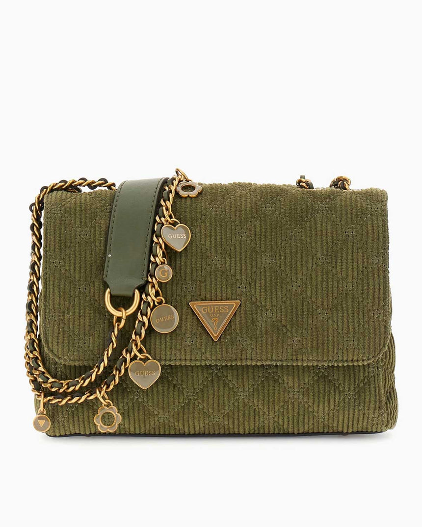 Guess Giully II Kadın Omuz Çantası Olive