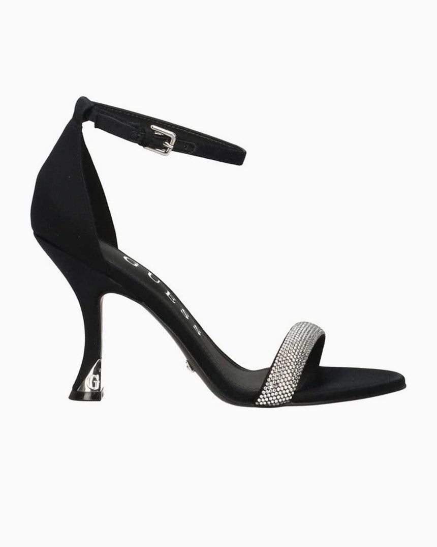 Guess Kabecke Taş Süslemeli Topuklu Black