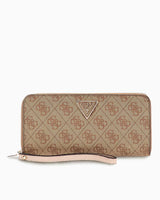 Guess Laurel Slg Large Kadın Cüzdanı Latte Logo