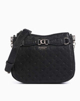 Guess Arlenal Logo Crossbody Çapraz Askılı Çanta Black Logo