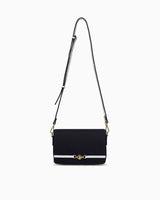 Us Polo Assn Gold Logo Detaylı Ayarlanabilir Çapraz Askılı Çanta Lacivert - Kırmızı - Beyaz