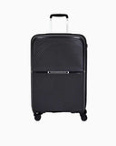 Benetton Trolley Logolu Büyük Boy Valiz Siyah