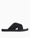 Calvin Klein Cross Flat Logolu Terlik Triple Black