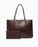 Calvin Klein Logo Desenli Torbalı Kadın El Çantası Fudge Aop