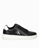 Calvin Klein Malmo Kısa Kalın Taban Mono Logo Erkek Sneaker Black/Bright White