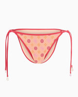 Guess String Brief Bikini Altı Summer Peony Orange