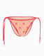 Guess String Brief Bikini Altı Summer Peony Orange