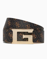 Guess Meridian Adjustable Monogram Kemer Brown Logo