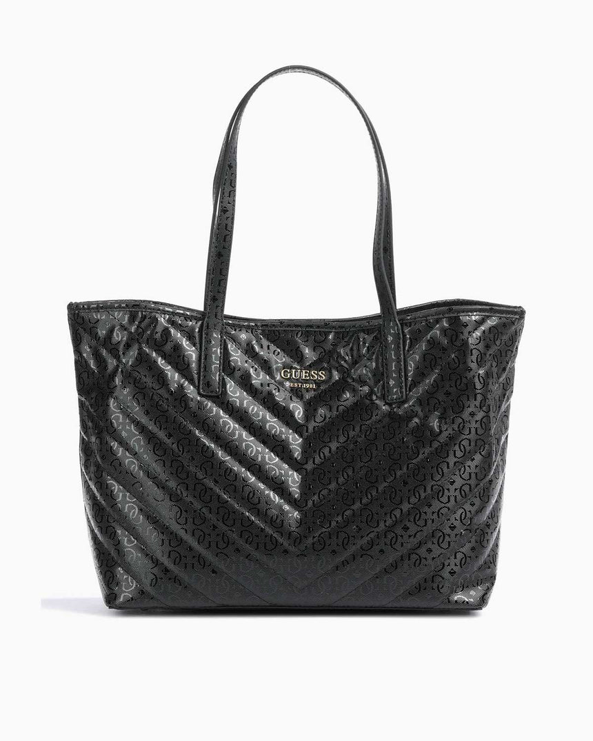 Guess Vikky Tote Omuz Çantası Black