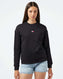 Tommy Hilfiger Badge Crew Pullover Sweatshirts Black