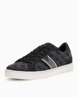Guess Todi Monogram Sneaker Coal Black