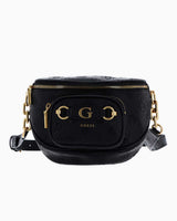 Guess Peony Kabartma Logolu Çapraz Askılı Çanta Black Logo