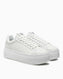 Calvin Klein Jeans Bold Platform Low Top Sneakers Triple Bright White