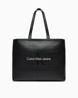 Calvin Klein Sculpted Slim Tote Omuz Çantası Black/Neutral