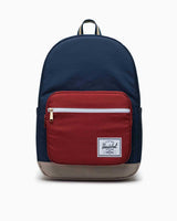 Herschel Pop Quiz Backpack Sırt Çantası Black Iris/Red Ochre/Twill