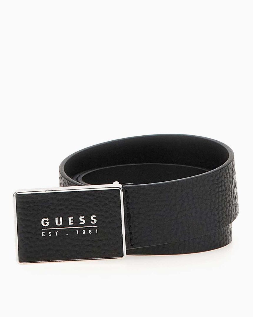 Guess Dijon Tek Taraflı Kemer Black