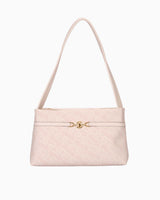 Us Polo Assn Desenli Omuz Çantası Ekru