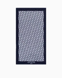 Guess Beach Towel Logolu Plaj Havlusu Gj Double Layer Blue