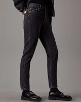Calvin Klein Tapered Mom Jean Pantolon Denim Grey