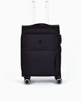 Benetton Logo Detaylı Kabin Boy Kumaş Valiz