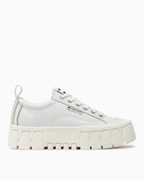 Tommy Hilfiger Vulc Flatform LC Mix Media Kadın Sneaker Ecru