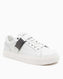 Calvin Klein Low Top Lace Up W/ Iconic Plaque Erkek Sneaker Triple White