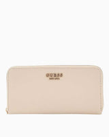 Guess Laurel Large Zip Around Cüzdan Bone