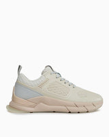 Calvin Klein Lace Up Runner - Caged Kadın Sneaker Dk Ecru/Pearl Grey