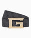 Guess Meridian Adjustable Monogram Kemer Coal Logo