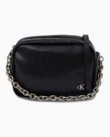 Calvin Klein Micro Mono Chain Zincir Detaylı Çapraz Askılı Çanta Black
