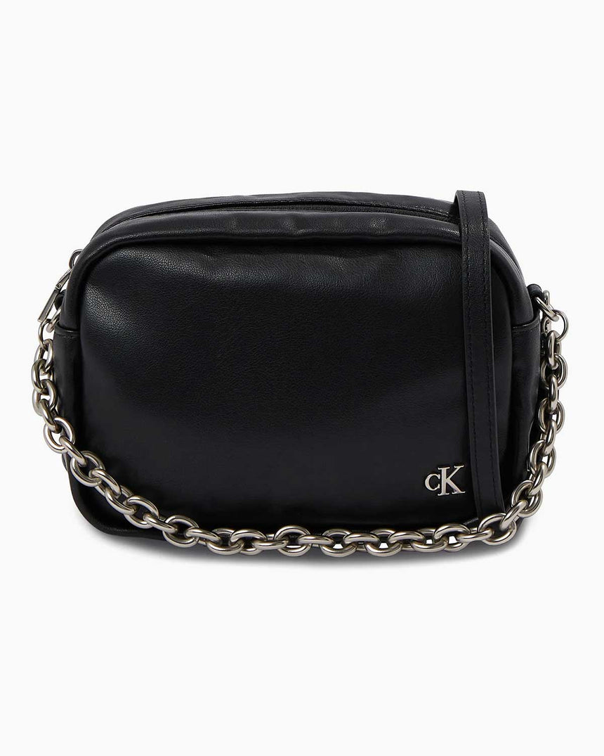 Calvin Klein Micro Mono Chain Zincir Detaylı Çapraz Askılı Çanta Black