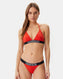 Calvin Klein Swim Bottoms Brazilian Bikini Altı Flaming Chili
