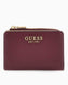Guess Bolena Fermuarlı ve Karlık Bölmeli Kadın Cüzdan Wine